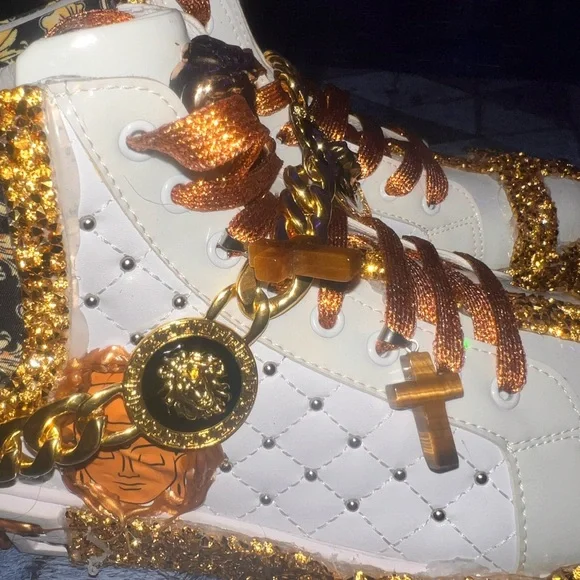 Medusa Versace High Top Planet Blue Haze Spiritual  display picture 2
